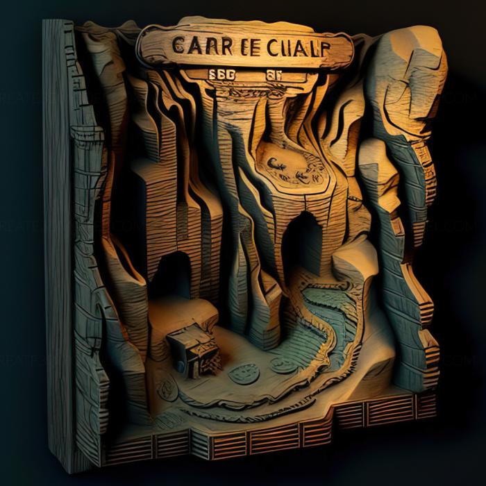 نموذج ثلاثي الأبعاد لآلة CNC ألعاب لعبة st Tomb Raider The Caves Cliffs Multiplayer Map Pack gameRELIE